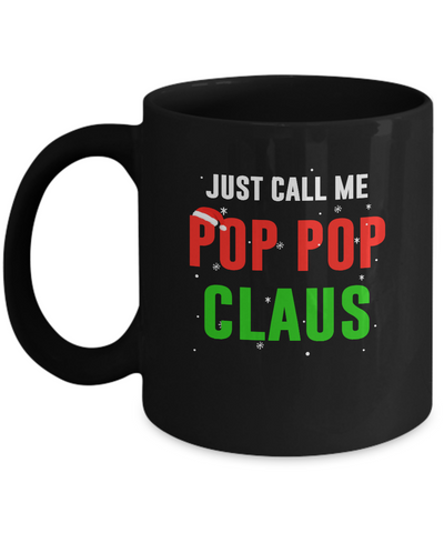 Santa Pop Pop Claus Matching Family Christmas Pajamas Mug Coffee Mug | Teecentury.com
