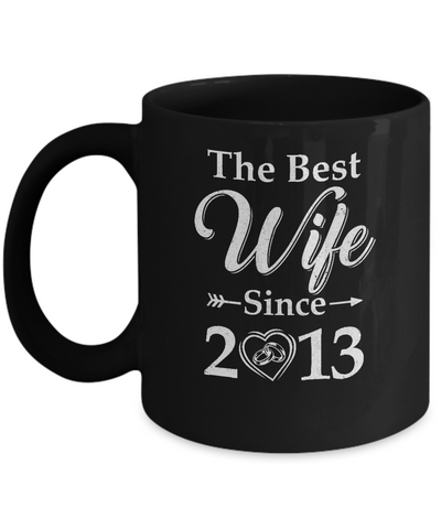 9th Married Together Anniversary Since 2013 Wife Husband Mug Coffee Mug | Teecentury.com