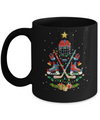 Ice Hockey Christmas Tree Ornament Funny Xmas Gift Mug Coffee Mug | Teecentury.com