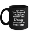 I Have The Best Daughter In The World Dad Fathers Day Mug Coffee Mug | Teecentury.com