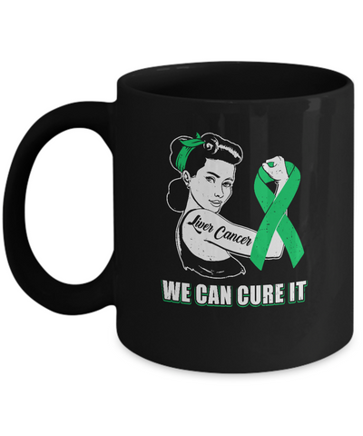 Liver Cancer Awareness Survivor We Can Cure It Mug Coffee Mug | Teecentury.com