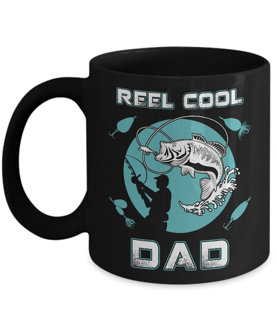 Reel Cool Dad Mug Coffee Mug | Teecentury.com