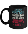 Legendary Vintage 1948 74th Years Old Birthday Gift Mug Coffee Mug | Teecentury.com