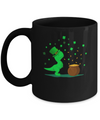 Lucky Dinosaur T-Rex St Patrick's Day Gift Mug Coffee Mug | Teecentury.com