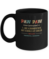 Vintage PawPaw Gifts Grandpa Definition Fathers Day Mug Coffee Mug | Teecentury.com