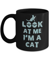 Look At Me I'm A Cat Halloween Costume Mug Coffee Mug | Teecentury.com