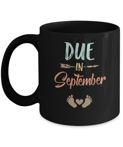 Due Date September 2022 Announcement Mommy Bump Pregnancy Mug Coffee Mug | Teecentury.com