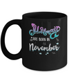 Mermaids Are Born In November Birthday Girl Gift Mug Coffee Mug | Teecentury.com