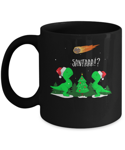 Funny Christmas Dinosaur Gift Cool Dinosaurs Lovers Mug Coffee Mug | Teecentury.com