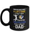 Funny My Favorite Volleyball Player Calls Me Dad Mug Coffee Mug | Teecentury.com