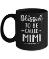 Funny Grandma Blessed To Be Called Mimi Mug Coffee Mug | Teecentury.com