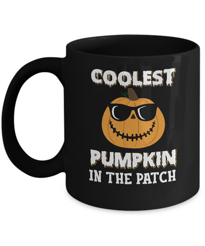 Coolest Pumpkin In The Patch Halloween Costume Gift Mug Coffee Mug | Teecentury.com