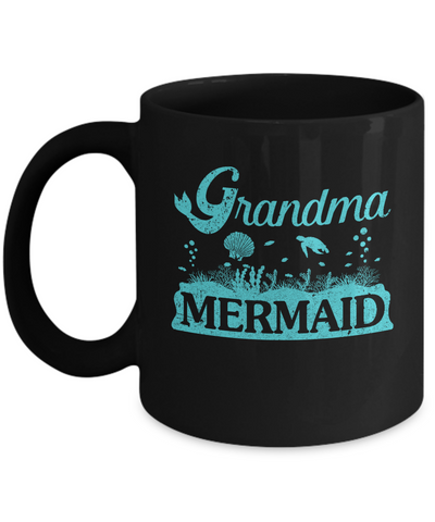 Grandma Mermaid Mug Coffee Mug | Teecentury.com