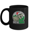 Brothersaurus Brother Dinosaur T-Rex Family Christmas Mug Coffee Mug | Teecentury.com