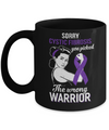 Sorry Cystic Fibrosis You Picked The Wrong Warrior Cystic Fibrosis Mug Coffee Mug | Teecentury.com