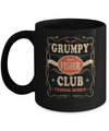 Papa Grumpy Old Fisher Club Founding Member Fishing Mug Coffee Mug | Teecentury.com