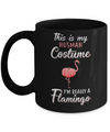 This Is My Human Costume I'm Really A Flamingo Halloween Mug Coffee Mug | Teecentury.com