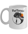 Find Balance Yin Yang Tree Yoga Lover Gift Mug Coffee Mug | Teecentury.com