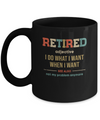 Vintage Retired Definition Funny Retirement Gift Mug Coffee Mug | Teecentury.com