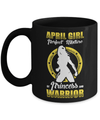 April Girl Perfect Mixture Of Princess And Warrior Mug Coffee Mug | Teecentury.com
