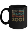 Epic Since September 2001 Vintage 21th Birthday Gifts Mug Coffee Mug | Teecentury.com