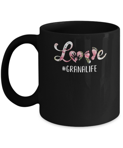 Love Granalife Matching Grandchild And Grana Gifts Mug Coffee Mug | Teecentury.com