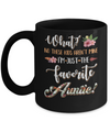 What No These Kids Aren't Mine I'm Just The Favorite Auntie Mug Coffee Mug | Teecentury.com