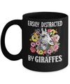 Easily Distracted By Giraffes Mug Coffee Mug | Teecentury.com