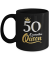 Born In 1972 My 50th Birthday Quarantine Queen Mug Coffee Mug | Teecentury.com