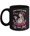 Some Aunts Wear Pink Real Aunts Wear Ink Mug Coffee Mug | Teecentury.com
