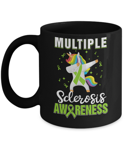 Inspirational Multiple Sclerosis Awareness Unicorn Support Mug Coffee Mug | Teecentury.com
