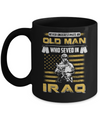 Never Underestimate An Old Man Who Served In Iraq Mug Coffee Mug | Teecentury.com