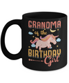Grandma Of The Birthday Girl Unicorn Mug Coffee Mug | Teecentury.com