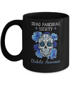 Dead Pancreas Society Sugar Skull Diabetes Awareness Mug Coffee Mug | Teecentury.com