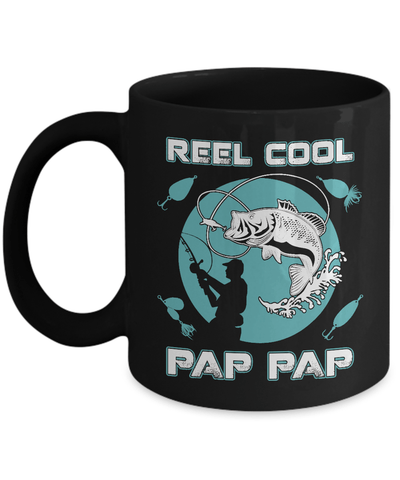 Reel Cool Pap Pap Mug Coffee Mug | Teecentury.com