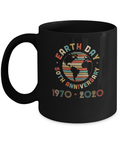 Earth Day 50th Anniversary 1970 Retro Sunset Gifts Mug Coffee Mug | Teecentury.com