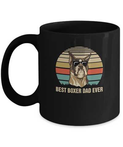 Vintage Boxer Dad Gifts Best Boxer Dad Ever Mug Coffee Mug | Teecentury.com