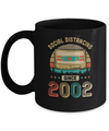 Social Distancing Since 2002 My 20th Birthday Quarantine Mug Coffee Mug | Teecentury.com
