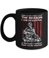 Don't Ever Think That The Reason I'm Peaceful Veteran Mug Coffee Mug | Teecentury.com