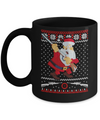 Santa Gun Hunting Ugly Christmas Sweater Funny Mug Coffee Mug | Teecentury.com