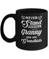 Never Stand Between A Granny And Her Grandkids Mothers Day Mug Coffee Mug | Teecentury.com