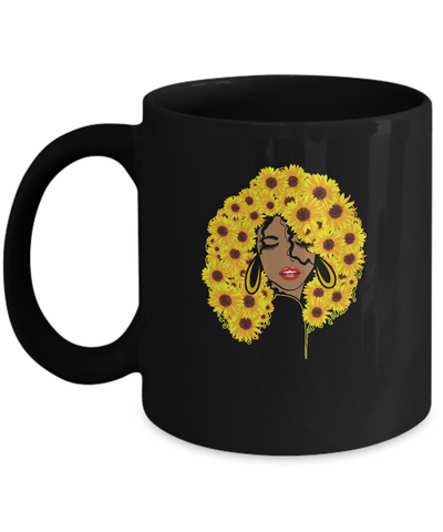 Black Girl Are Sunflowers Mug Coffee Mug | Teecentury.com