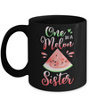 One In A Melon Sister Watermelon Funny Birthday Gifts Mug Coffee Mug | Teecentury.com