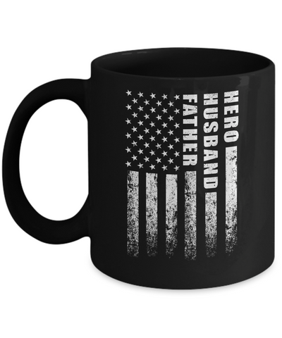 Veteran Soldier Husband Dad Hero Fathers Day Gift Mug Coffee Mug | Teecentury.com