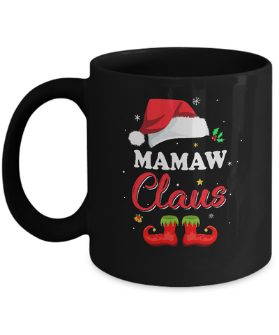 Santa Mamaw Claus Matching Family Pajamas Christmas Gifts Mug Coffee Mug | Teecentury.com