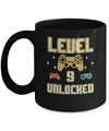 Level 9 Unlocked Video Gamer 9th Birthday Gift Mug Coffee Mug | Teecentury.com