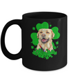 Labrador St. Patrick's Day Clovers Mug Coffee Mug | Teecentury.com