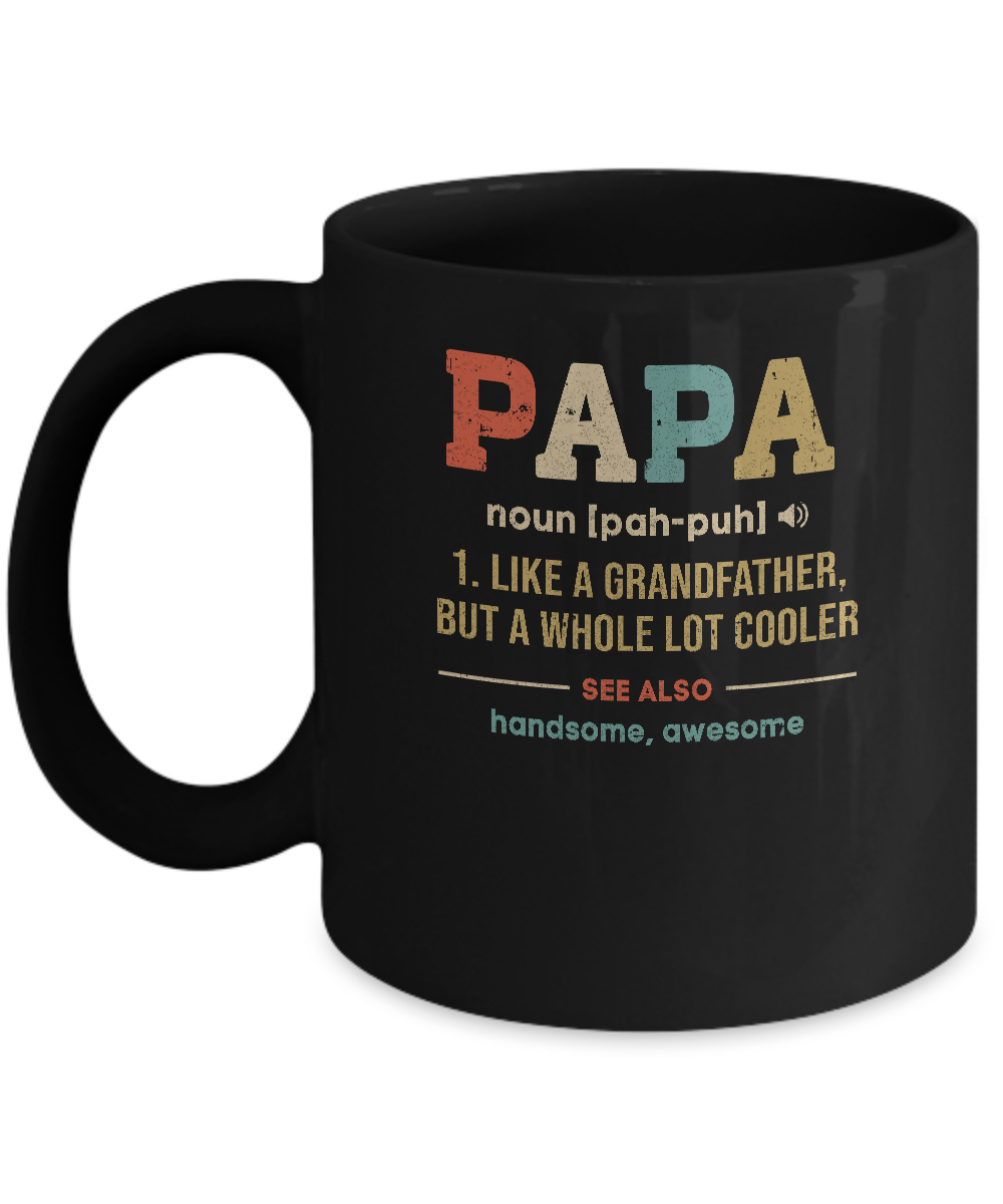 1 Grandpa Fishing Fisherman Best Fathers Day Gift Mug 11oz