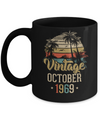 Retro Classic Vintage October 1969 53th Birthday Gift Mug Coffee Mug | Teecentury.com