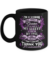 I'm A Woman Was Born In October With My Heart Birthday Mug Coffee Mug | Teecentury.com